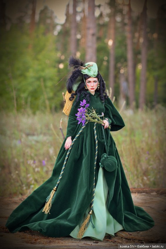 Скарлетт — Авторские шарнирные куклы своими руками: лепка (фото 5)