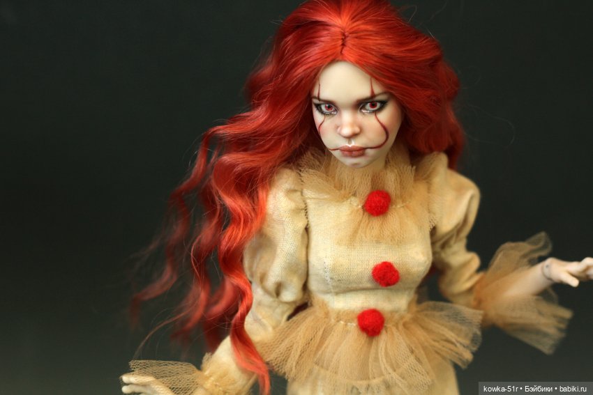 Маленькие Пеннивайз — Авторские шарнирные куклы своими руками: лепка (фото 2)