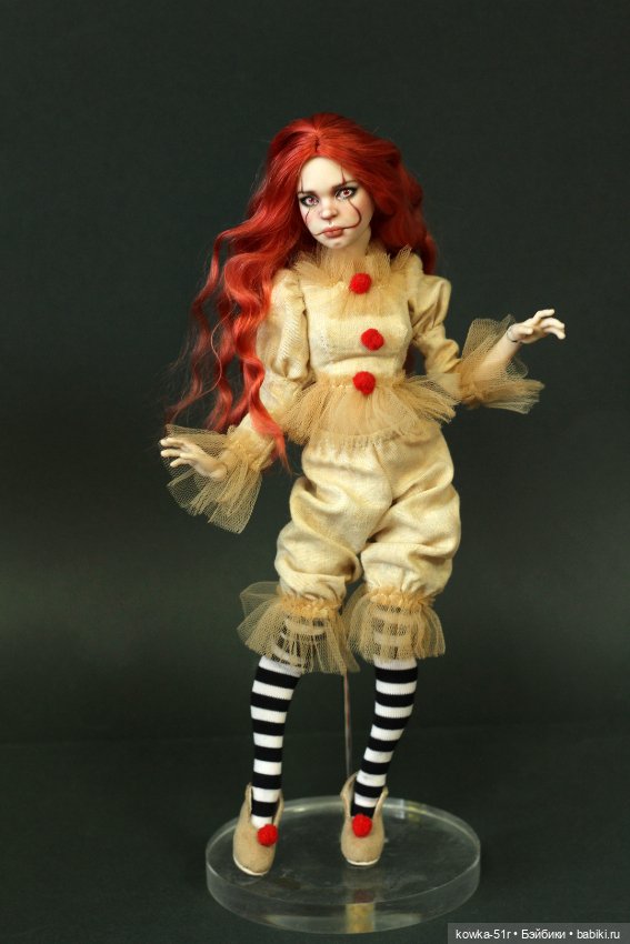 Маленькие Пеннивайз — Авторские шарнирные куклы своими руками: лепка