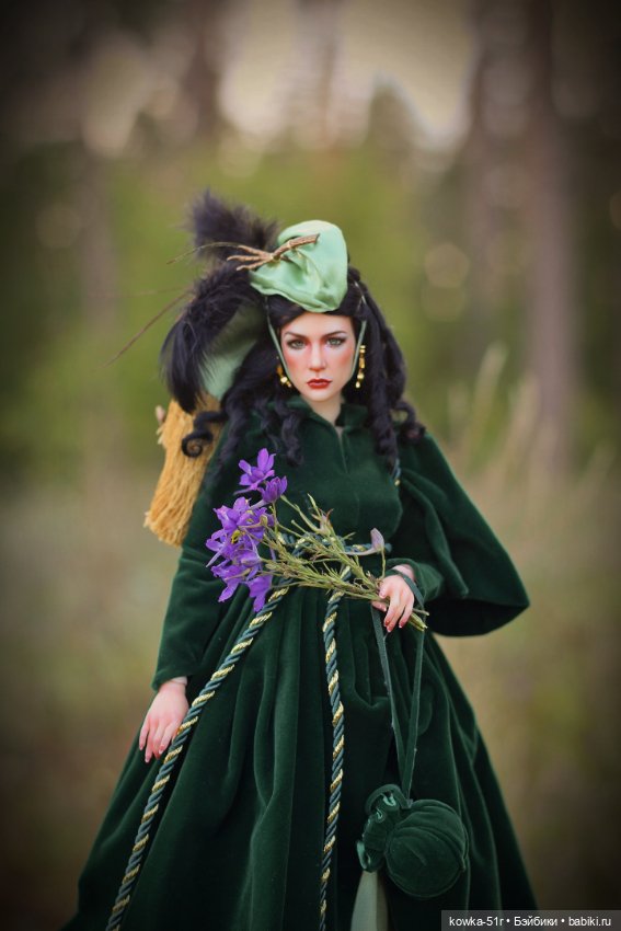 Скарлетт — Авторские шарнирные куклы своими руками: лепка (фото 6)