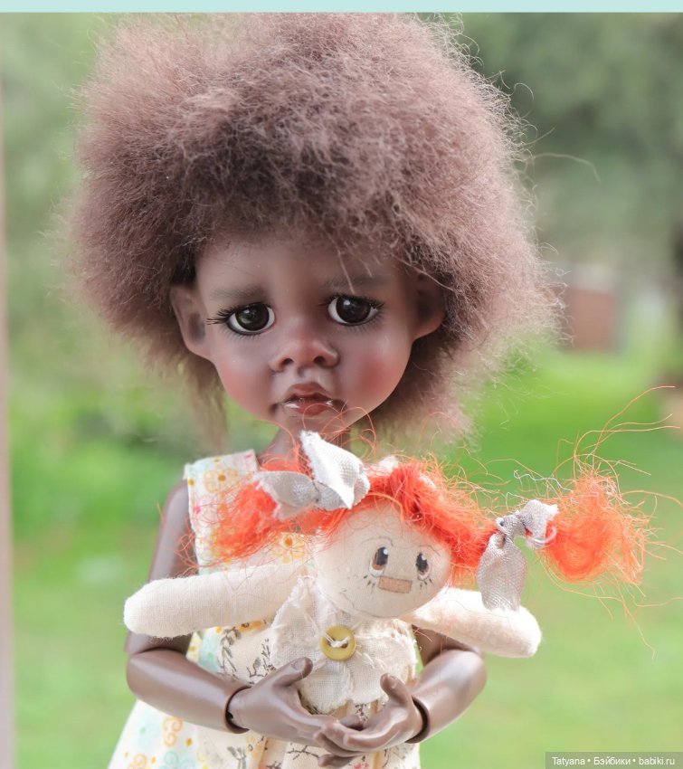 Darkest Tan Tiny Arika от Kazekids (фото 3)