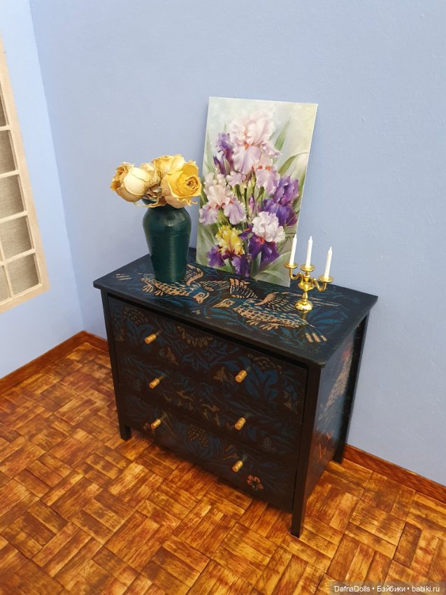 Кукольный комод 1:6 — Мебель для кукол и домиков: фото (фото 4)