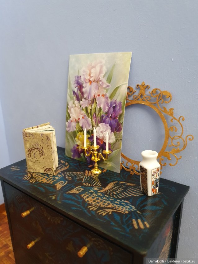 Кукольный комод 1:6 — Мебель для кукол и домиков: фото (фото 7)