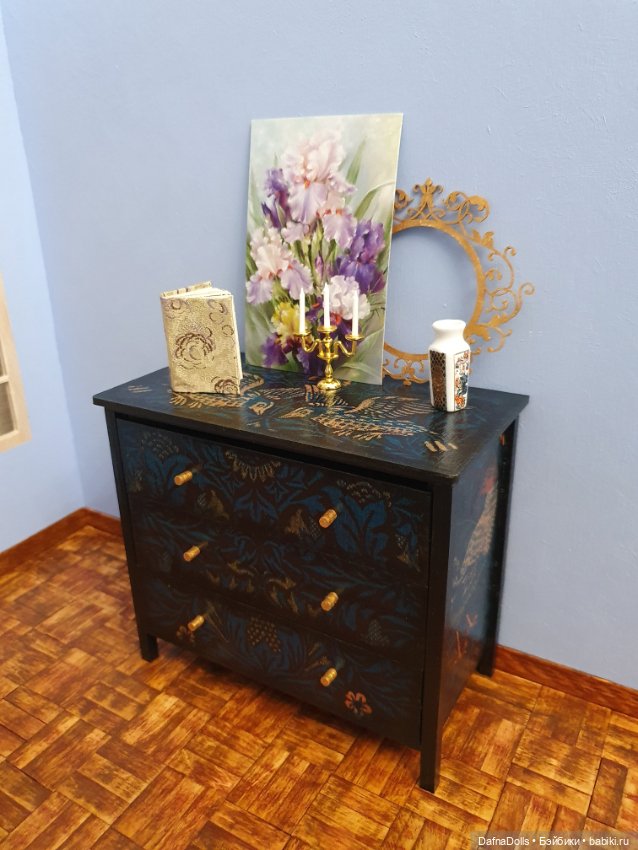Кукольный комод 1:6 — Мебель для кукол и домиков: фото (фото 6)