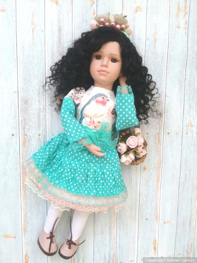 Новенькая малышка — Ремонт и реставрация фарфоровых кукол: склейка (фото 4)