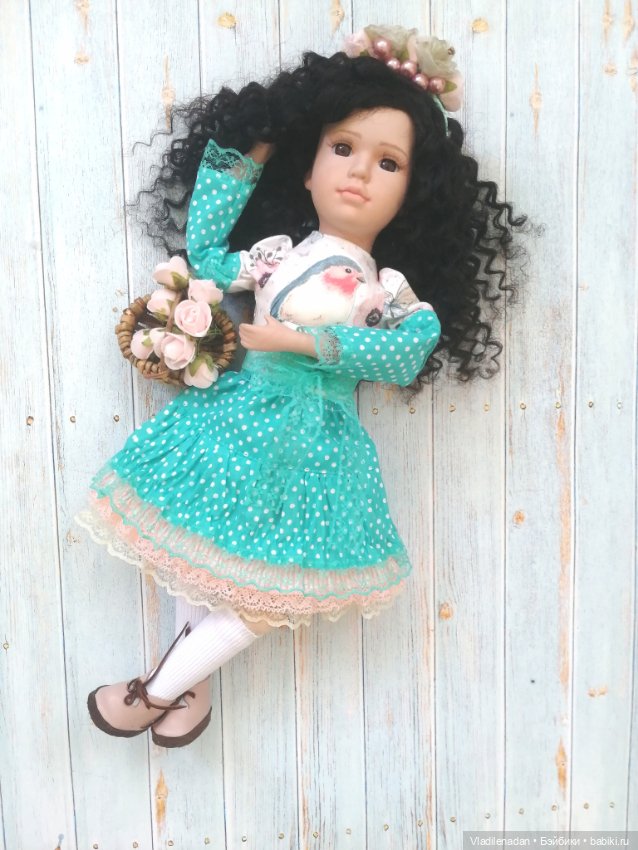 Новенькая малышка — Ремонт и реставрация фарфоровых кукол: склейка