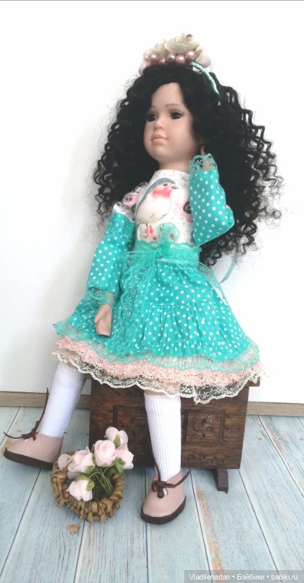Новенькая малышка — Ремонт и реставрация фарфоровых кукол: склейка (фото 5)