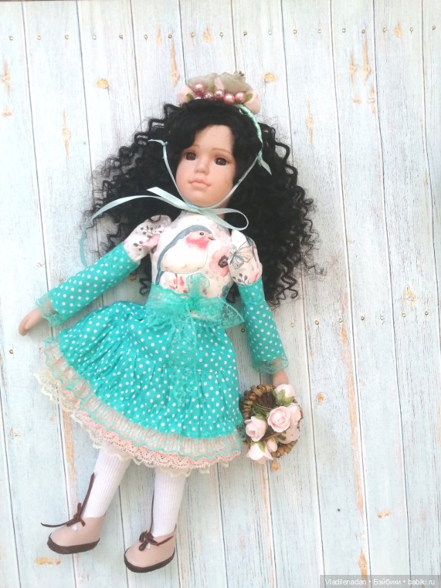 Новенькая малышка — Ремонт и реставрация фарфоровых кукол: склейка (фото 2)