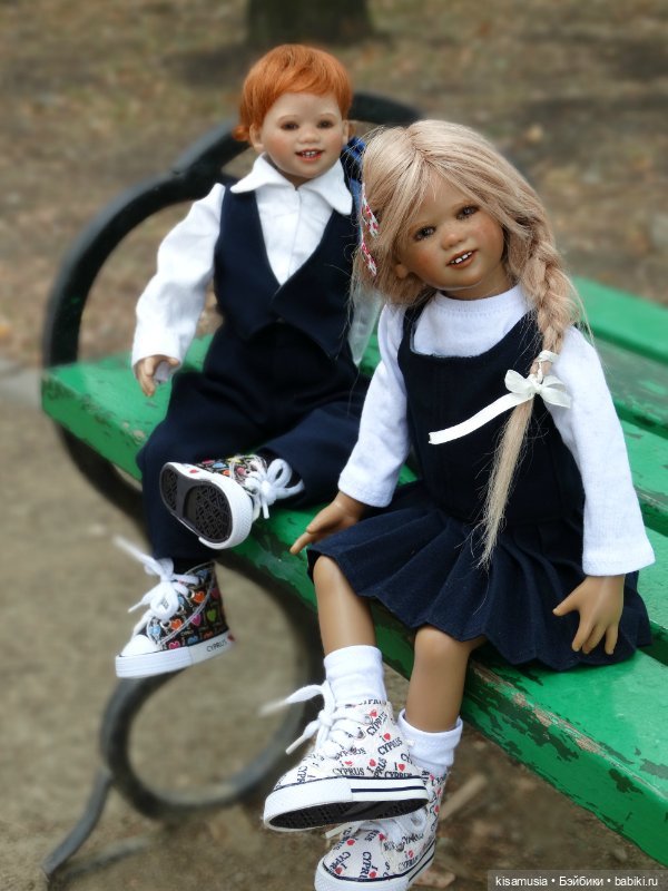 Наш день знаний — Одежда и обувь для кукол своими руками: фото