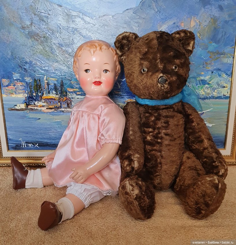 Советские винтажные куклы (СССР): Ленигрушка (фото 8)
