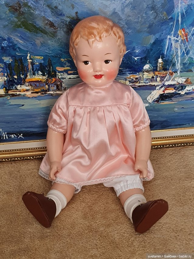 Советские винтажные куклы (СССР): Ленигрушка (фото 7)