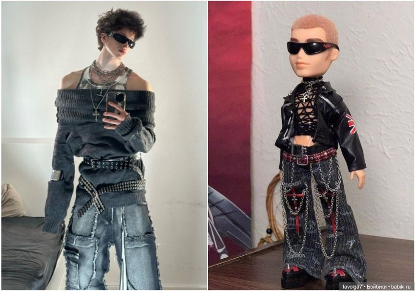 Необычные джинсы-оверсайз 2020х