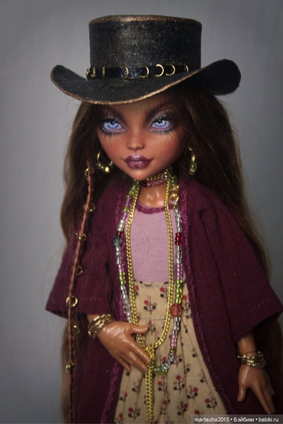 Ну, здравствуй — ООАК Monster High и Ever After High: репейнт (фото 2)