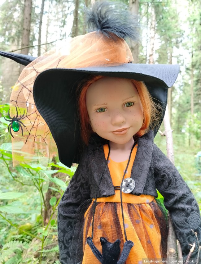 Готовимся к Хэллоуин или прогулка юной ведьмочки Петрине zwergnase (фото 3)