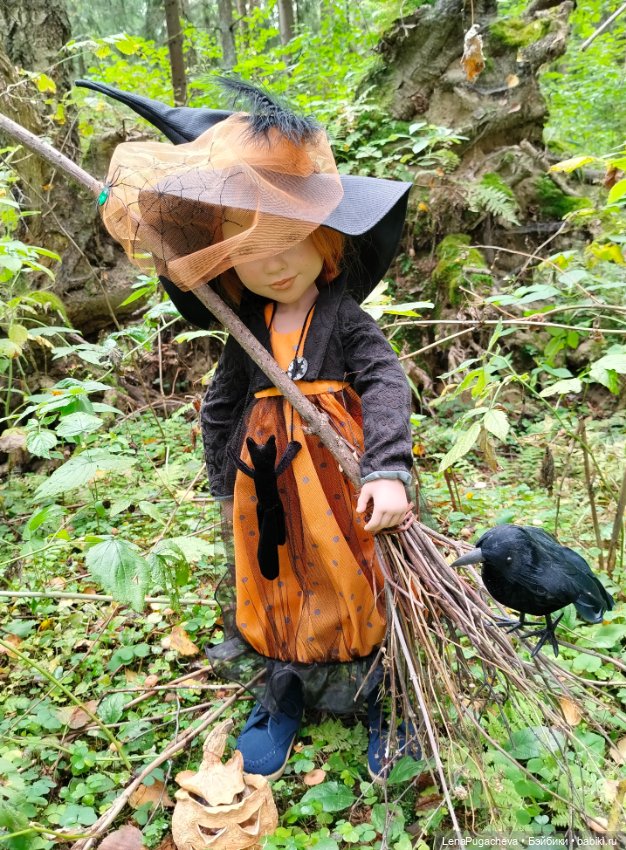 Готовимся к Хэллоуин или прогулка юной ведьмочки Петрине zwergnase (фото 2)