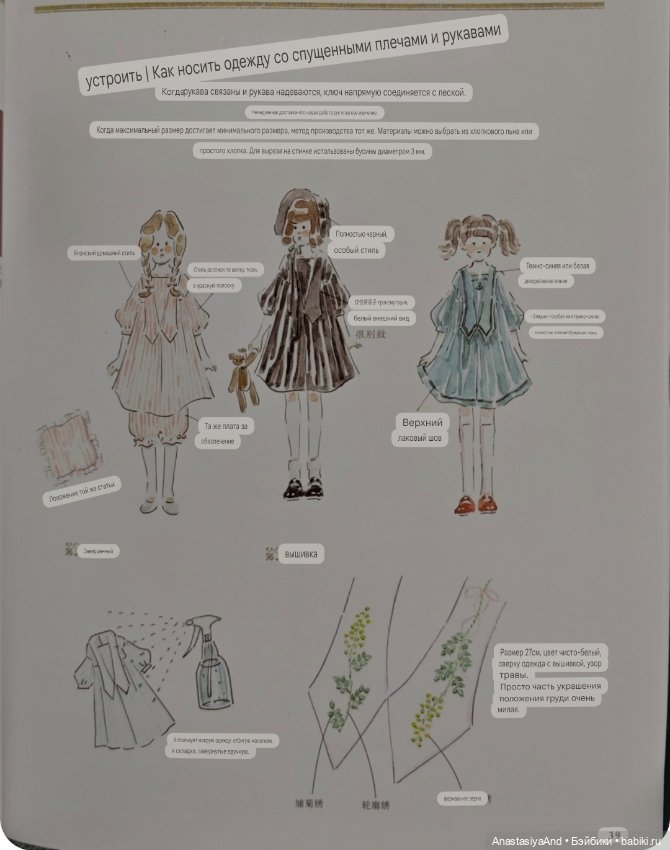 Краткий обзор японского журнала с выкройками