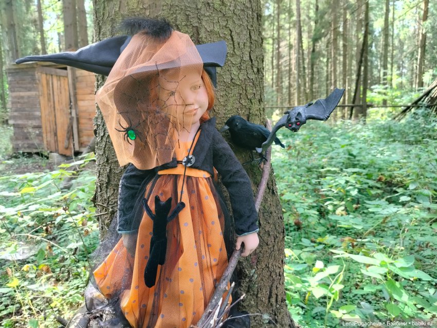 Готовимся к Хэллоуин или прогулка юной ведьмочки Петрине zwergnase (фото 4)