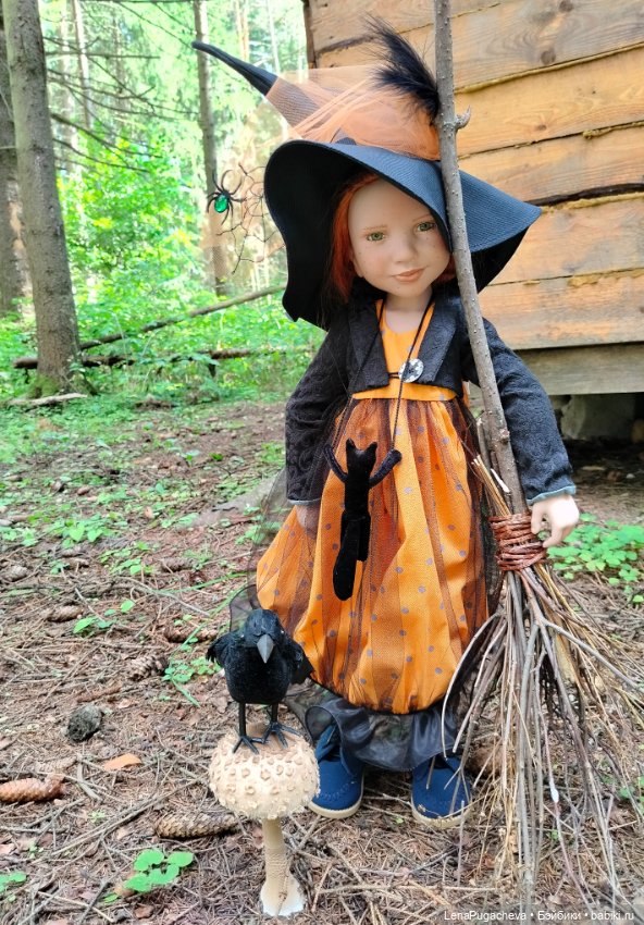 Готовимся к Хэллоуин или прогулка юной ведьмочки Петрине zwergnase (фото 5)