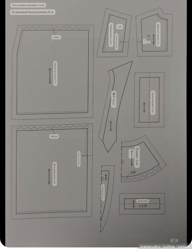 Краткий обзор японского журнала с выкройками