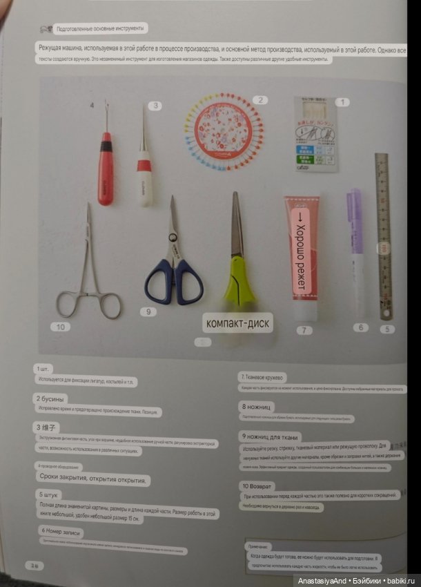 Краткий обзор японского журнала с выкройками