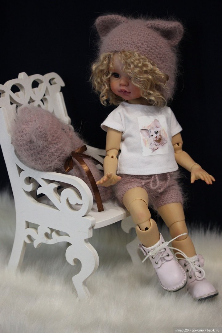 Милый "котенок" Катюшка — Куклы Paola Reina (Паола Рейна): новинки (фото 3)