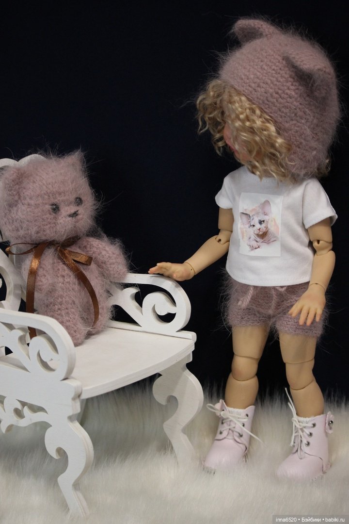 Милый "котенок" Катюшка — Куклы Paola Reina (Паола Рейна): новинки (фото 2)