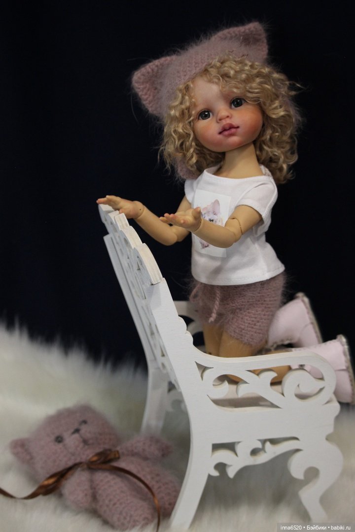 Милый "котенок" Катюшка — Куклы Paola Reina (Паола Рейна): новинки (фото 4)