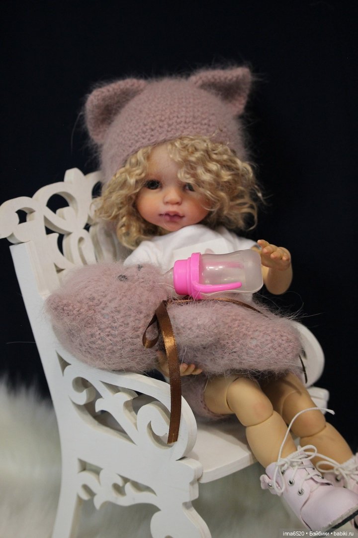 Милый "котенок" Катюшка — Куклы Paola Reina (Паола Рейна): новинки (фото 7)