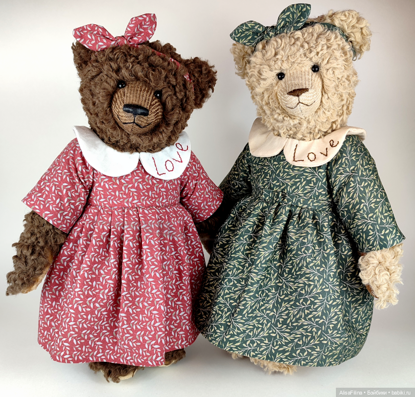 Мишки Тедди Девочки Подружки. Какая из подружек Вам больше нравится