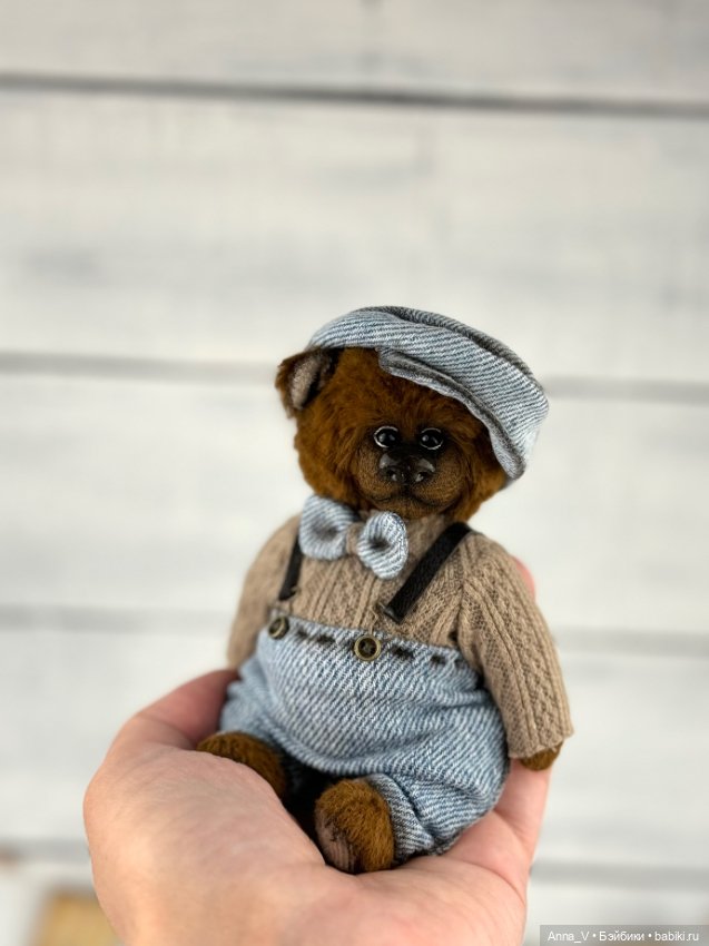 Тедди мишка Веня — Авторские мишки Тедди и друзья: фото (фото 2)