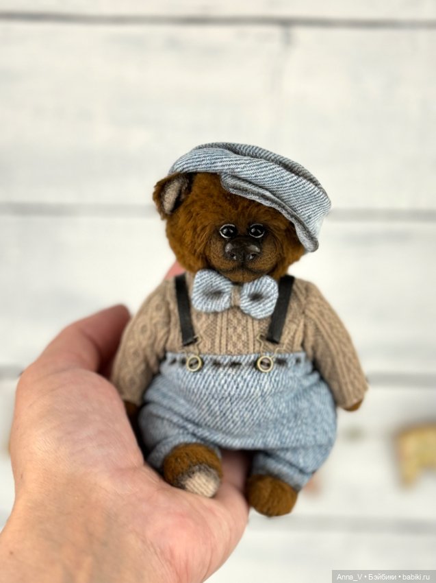 Тедди мишка Веня — Авторские мишки Тедди и друзья: фото (фото 5)