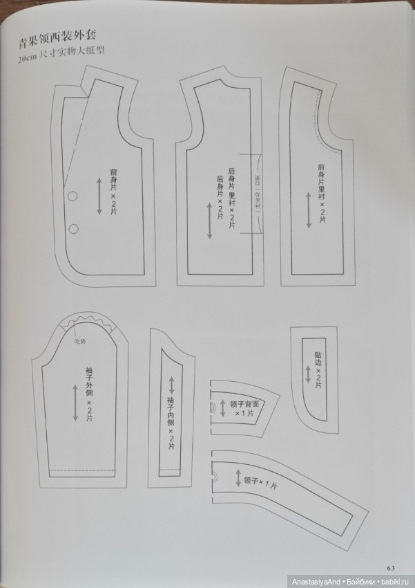 Четвертый урок из японского журнала с выкройками (фото 2)