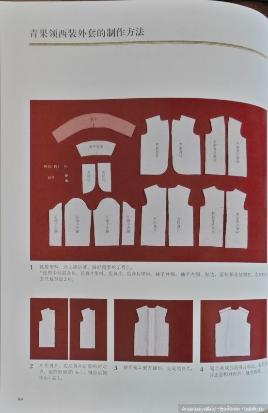 Четвертый урок из японского журнала с выкройками (фото 5)