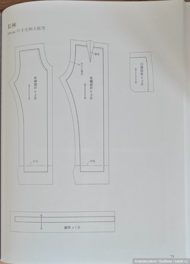 Пятый урок из японского журнала с выкройками (фото 2)