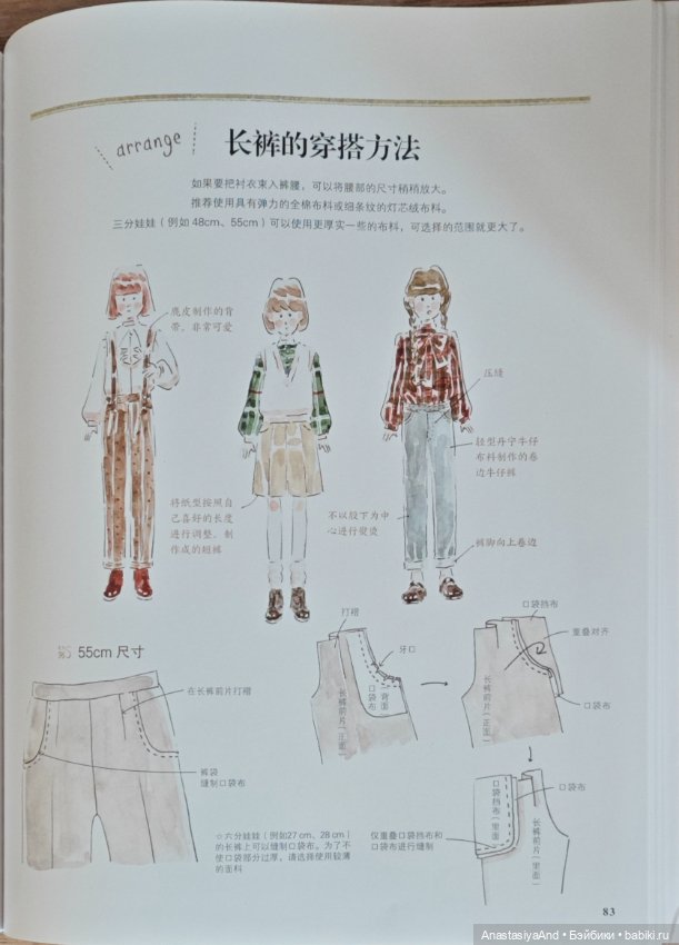 Пятый урок из японского журнала с выкройками (фото 10)