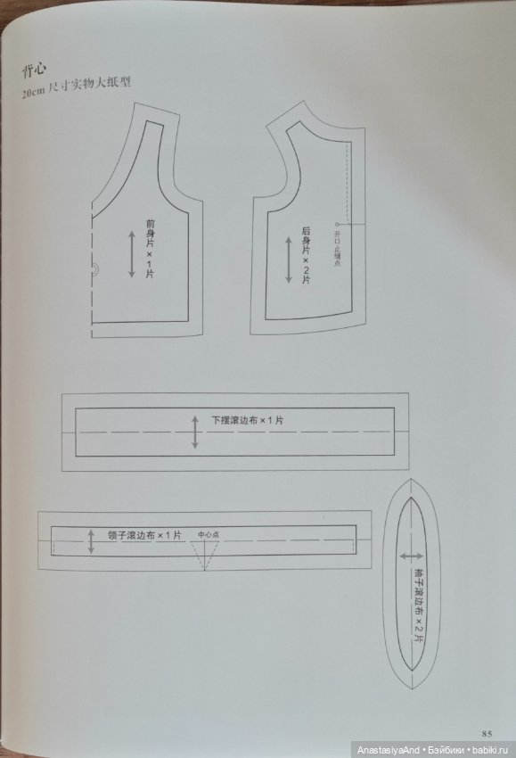 Шестой урок из японского журнала с выкройками (фото 2)