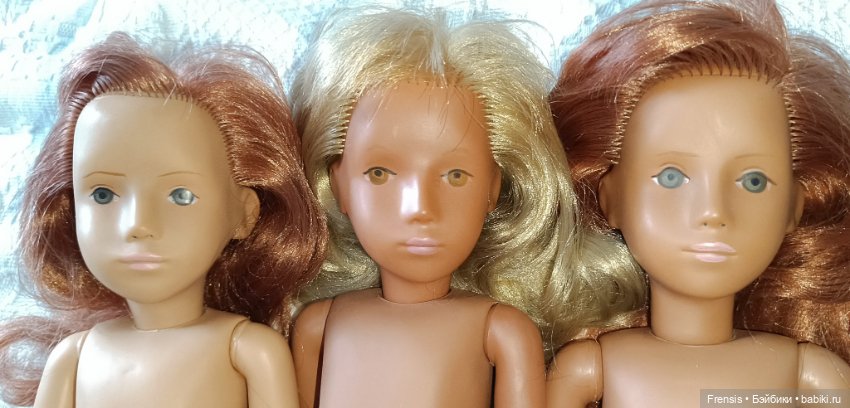 Саша Моргенталер Sasha Doll Götz: сравнение двух "одинаковых" рыжиков (фото 3)