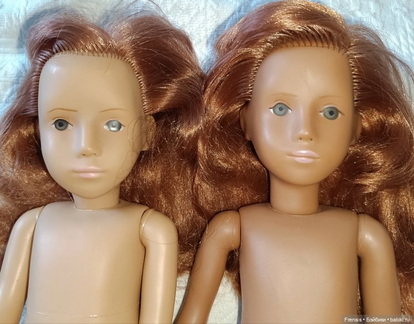 Саша Моргенталер Sasha Doll Götz: сравнение двух "одинаковых" рыжиков (фото 2)