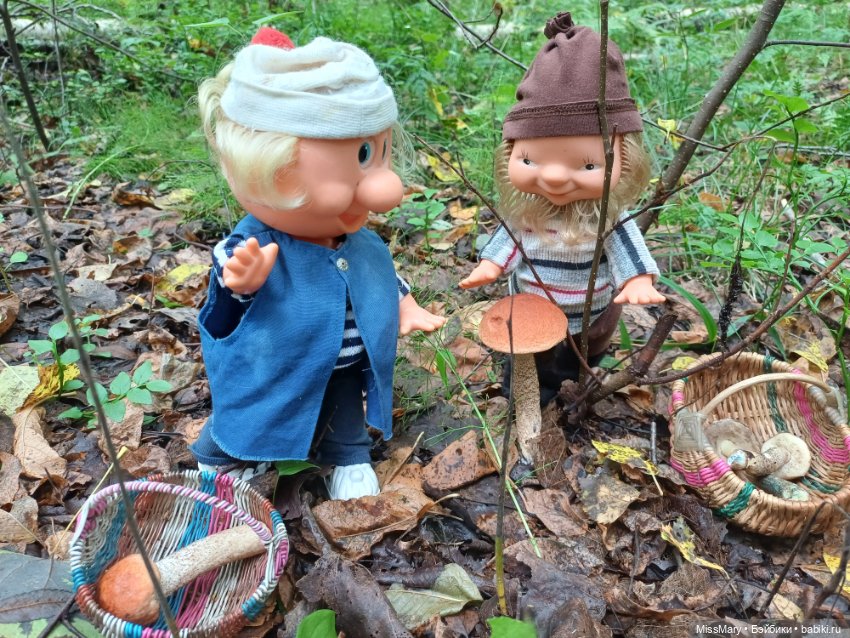 Веселые картинки. "Ай-ай-ай! Грибы!"