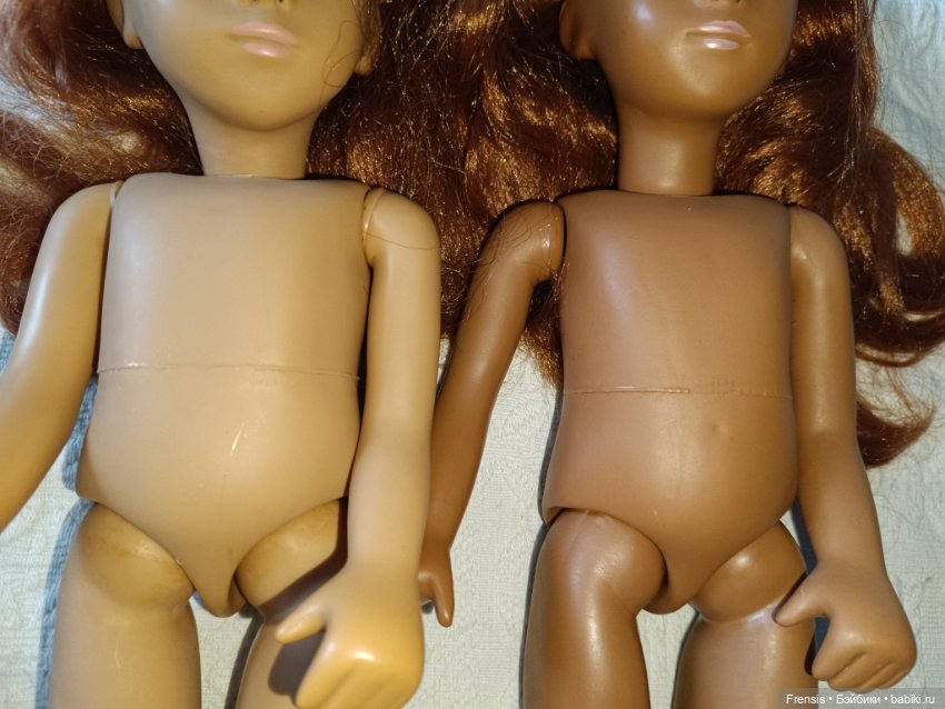 Саша Моргенталер Sasha Doll Götz: сравнение двух "одинаковых" рыжиков (фото 10)