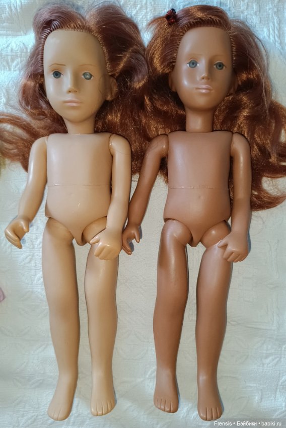Саша Моргенталер Sasha Doll Götz: сравнение двух "одинаковых" рыжиков