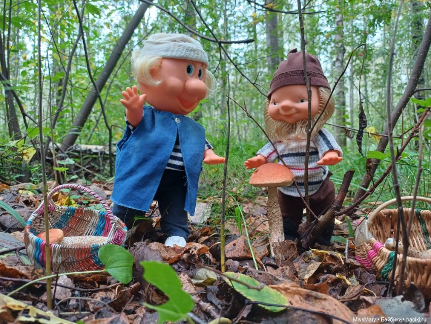 Веселые картинки. "Ай-ай-ай! Грибы!"