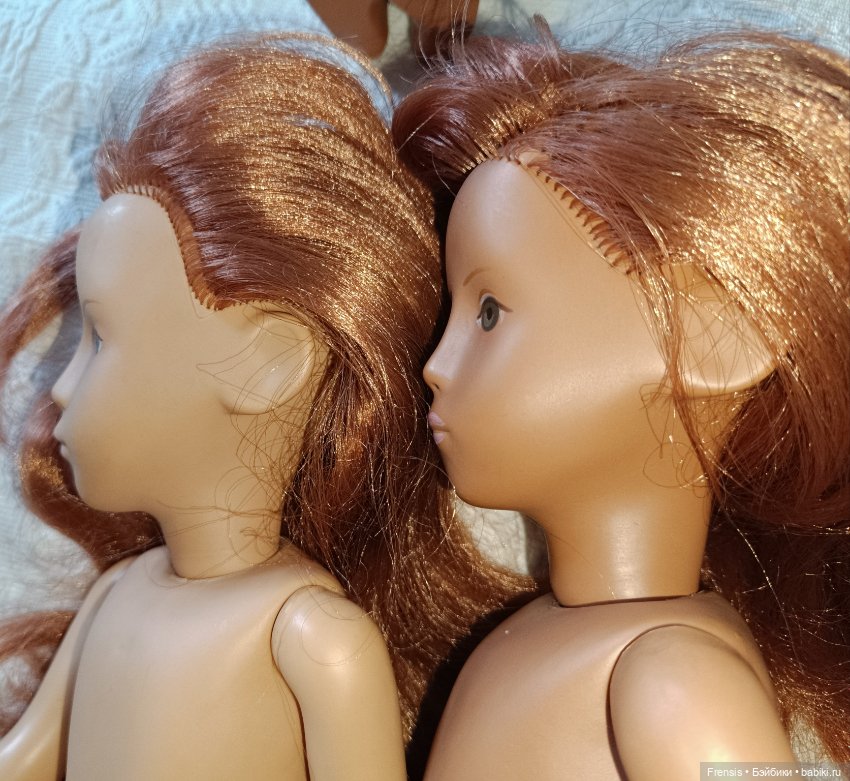 Саша Моргенталер Sasha Doll Götz: сравнение двух "одинаковых" рыжиков (фото 4)