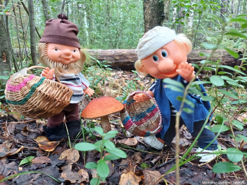 Веселые картинки. "Ай-ай-ай! Грибы!"