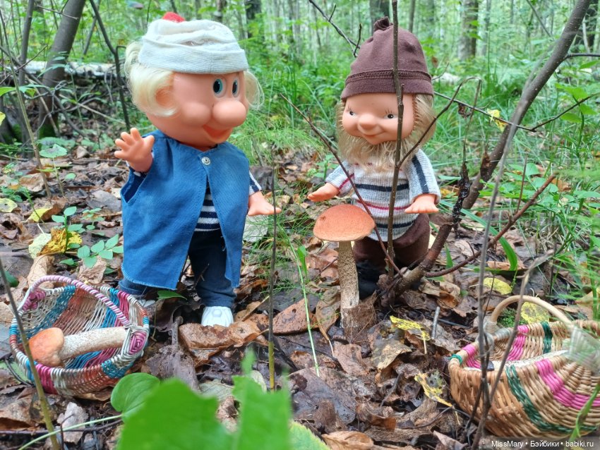 Веселые картинки. "Ай-ай-ай! Грибы!"