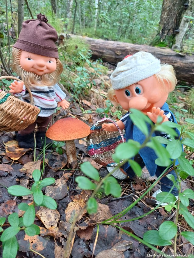 Веселые картинки. "Ай-ай-ай! Грибы!"