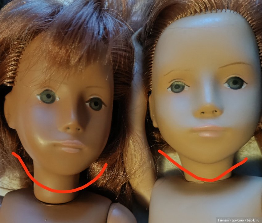 Саша Моргенталер Sasha Doll Götz: сравнение двух "одинаковых" рыжиков