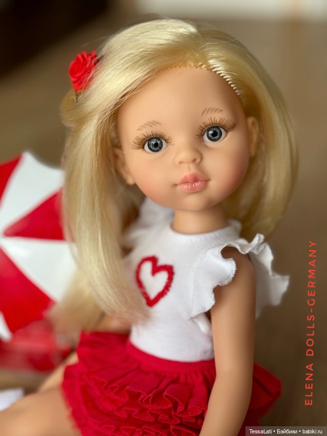 Клавочка от Паола Рейна и ее младшая сестричка Хэппи от Лати долл (фото 2)