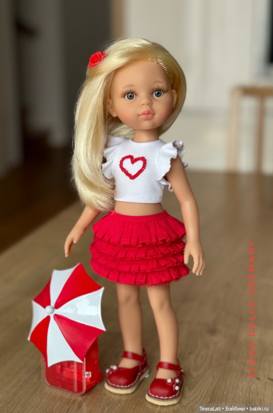 Клавочка от Паола Рейна и ее младшая сестричка Хэппи от Лати долл