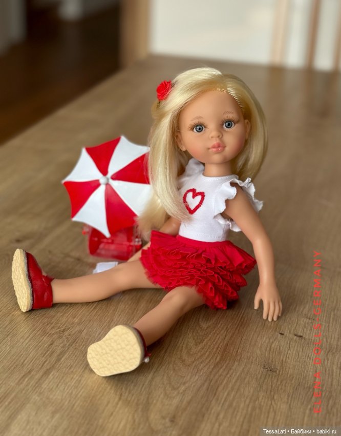 Клавочка от Паола Рейна и ее младшая сестричка Хэппи от Лати долл (фото 3)